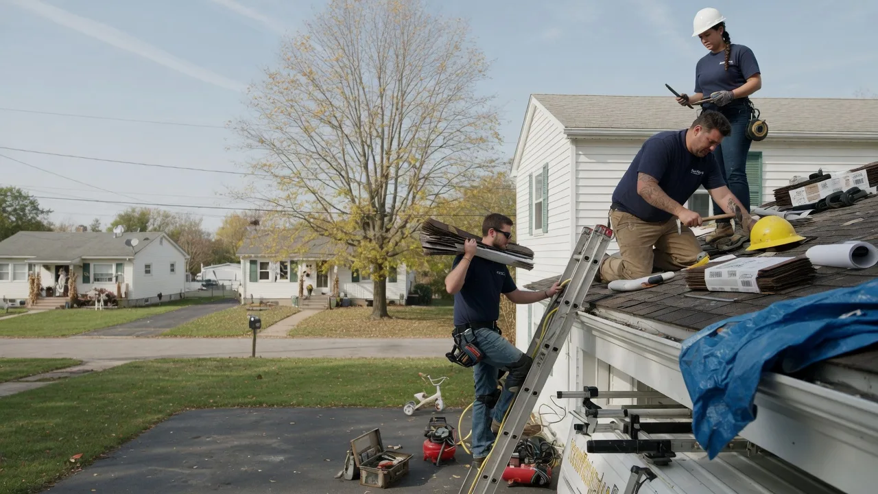 Local Roofing Contractors in Divernon, IL near me